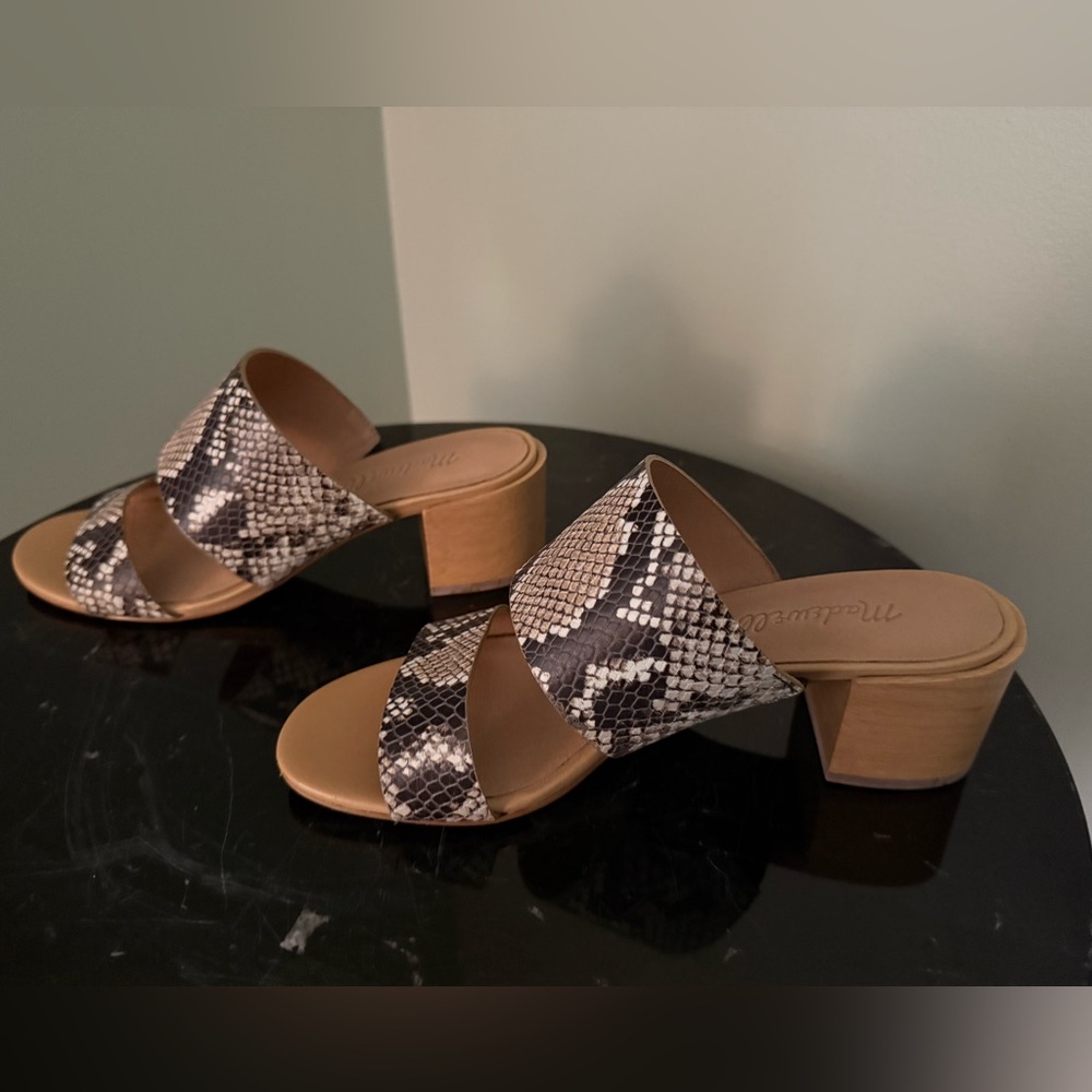 MADEWELL Block Heel Sandals NWOB!!! - Picture 5 of 10